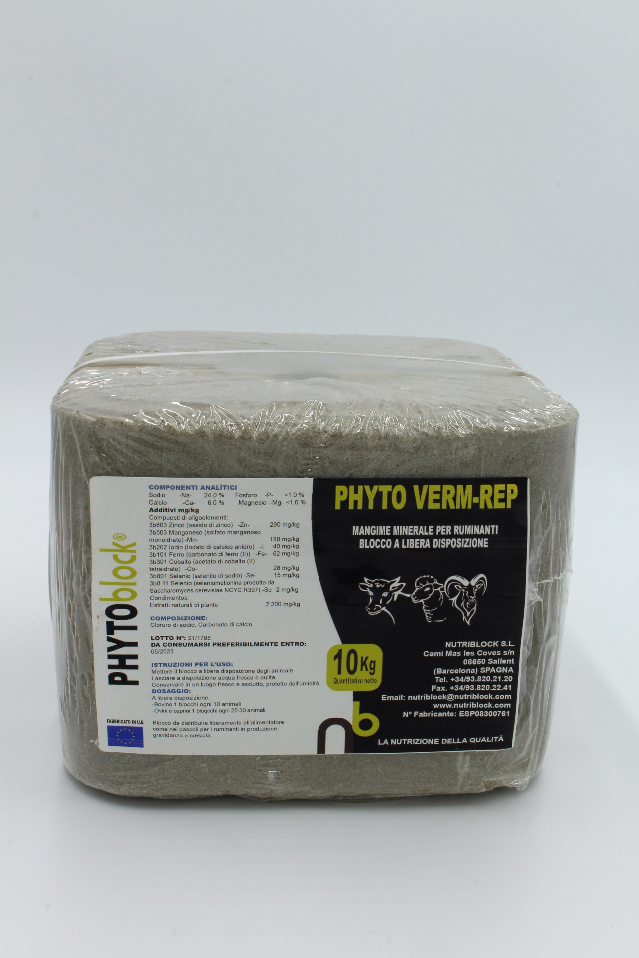 BLOCCO SALE PHYTO VERM-REP 10kg