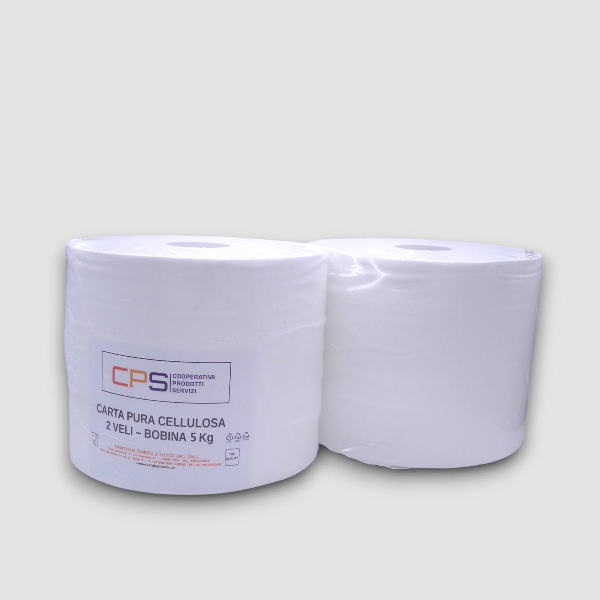 CARTA ROTOLO 5 Kg 2 veli pura cellulosa