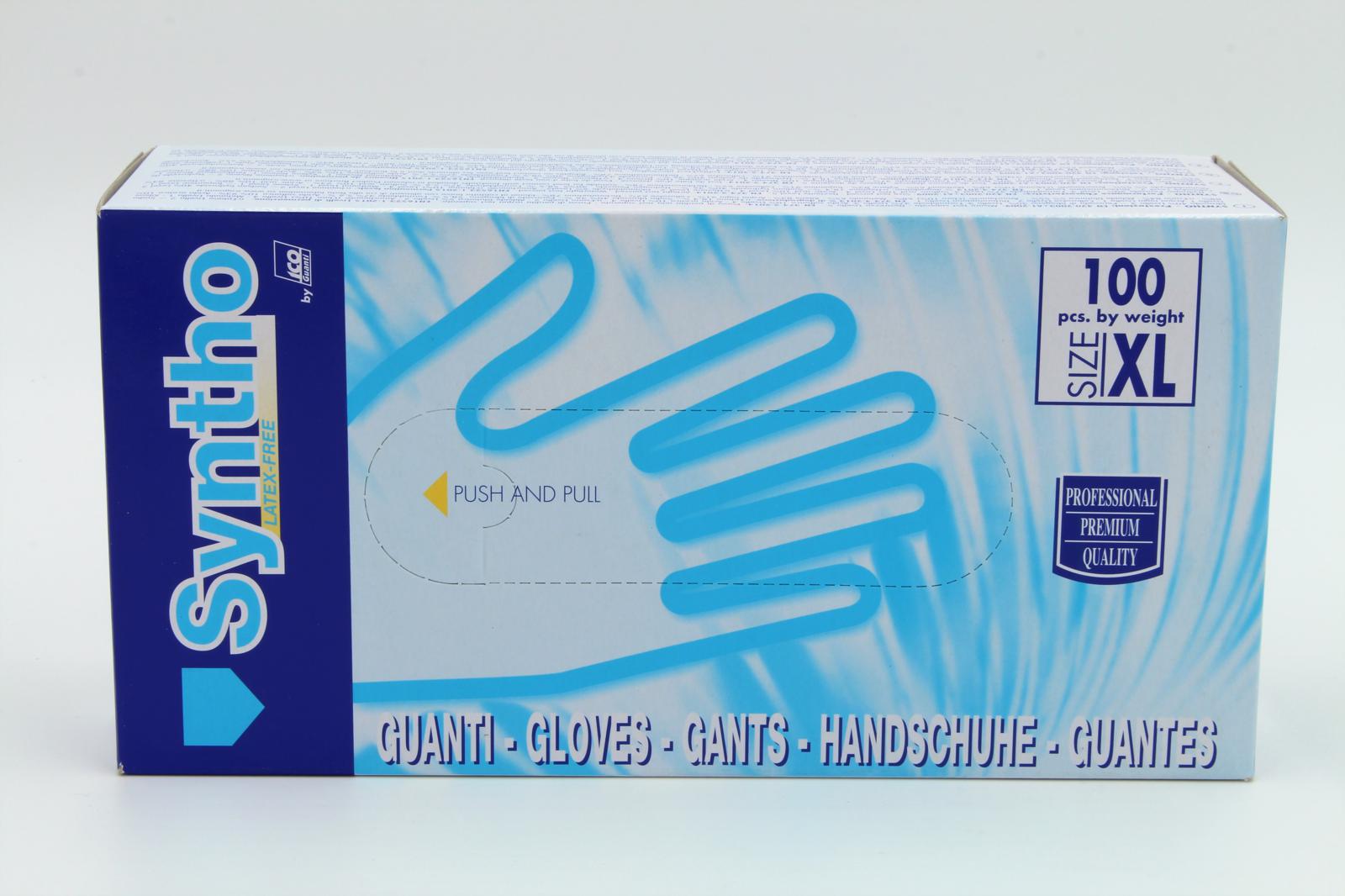 GUANTO NITRILE SYNTHO/PALMPRO 100 pz