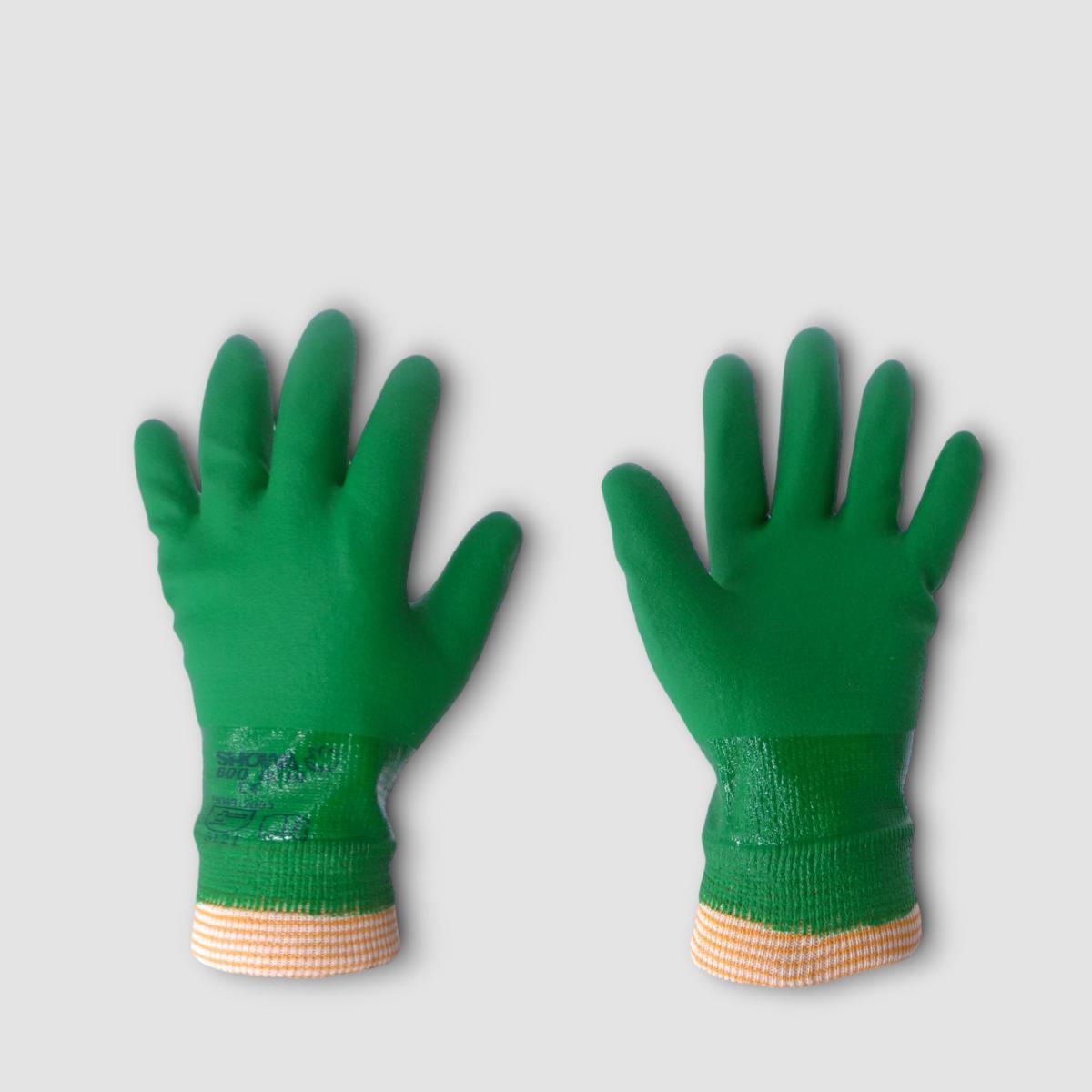 GUANTO SHOWA 600 GRIP PVC VERDE