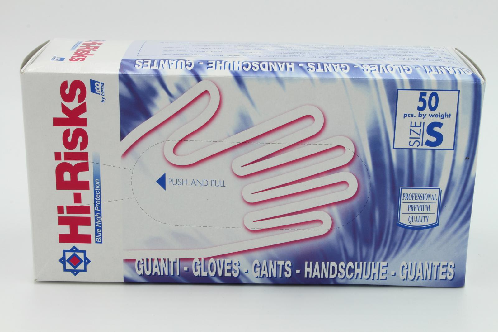 GUANTO HI-RISKS LATTICE 50PZ
