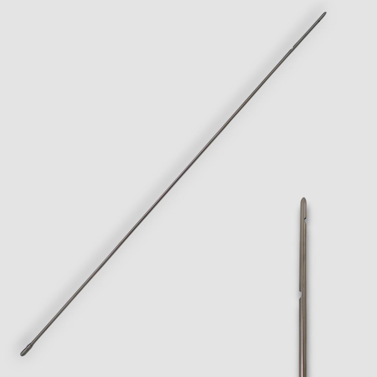 CATETERE METALLO LAVANDA BOVINI