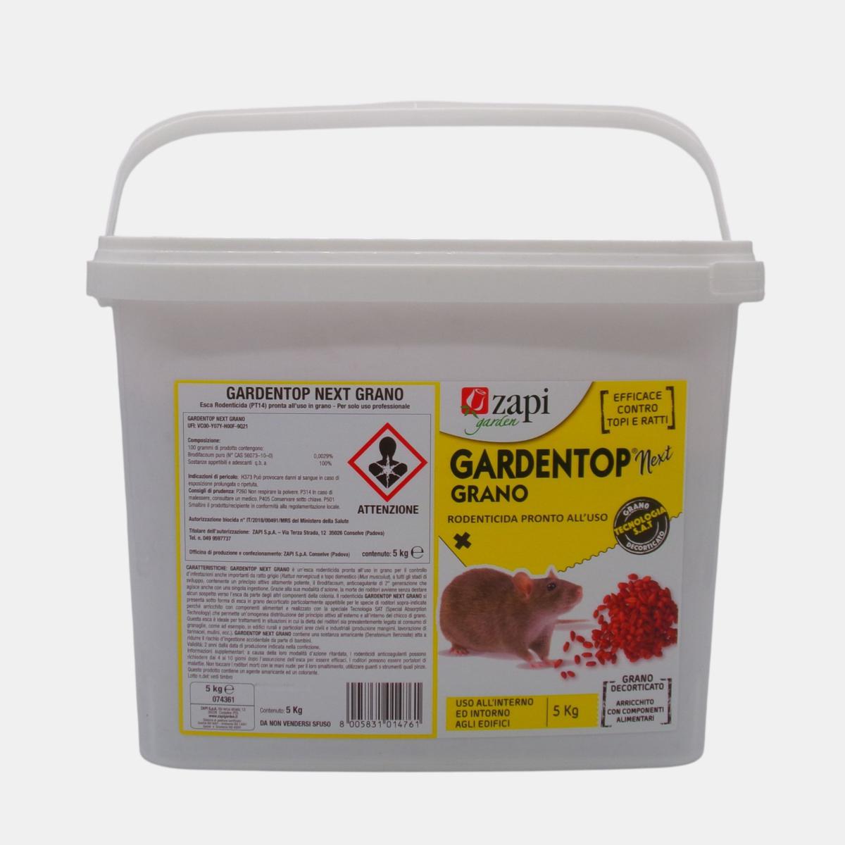 GARDENTOP GRANO BIOCIDA KG.5