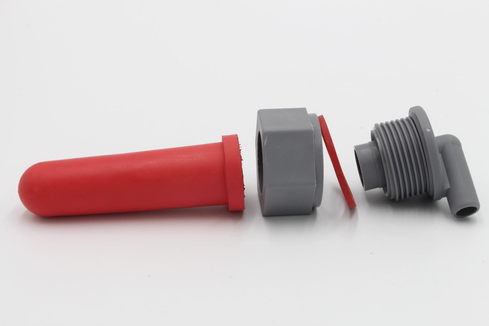 KIT ACCESSORI GHIERA+POPPATOIO ROSSO 14276