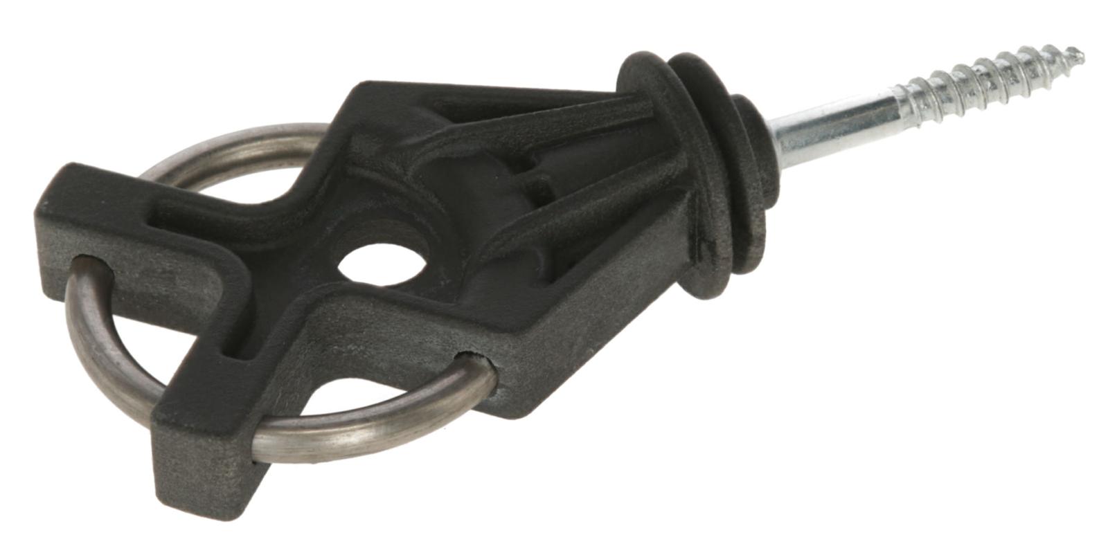 ISOLATORE CANCELLI X3 ZINCATO NERO