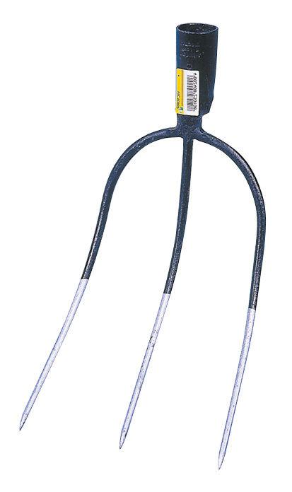 FORCA  3 DENTI 28x21 NERA